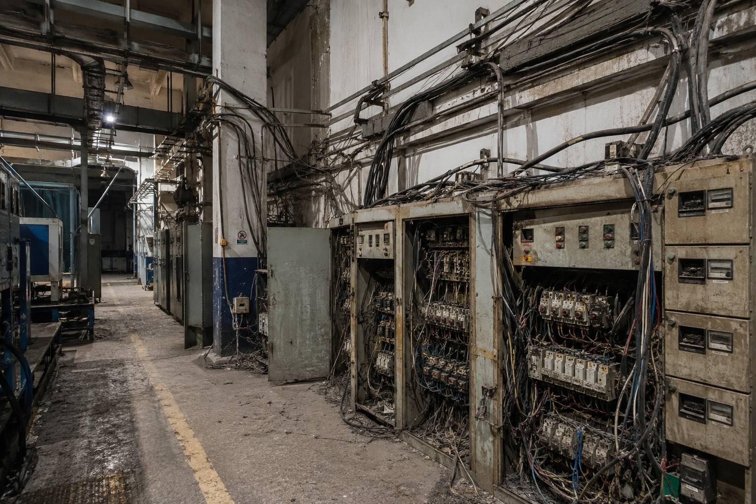 Endüstriyel Elektrik Altyapı Projesi öncesi