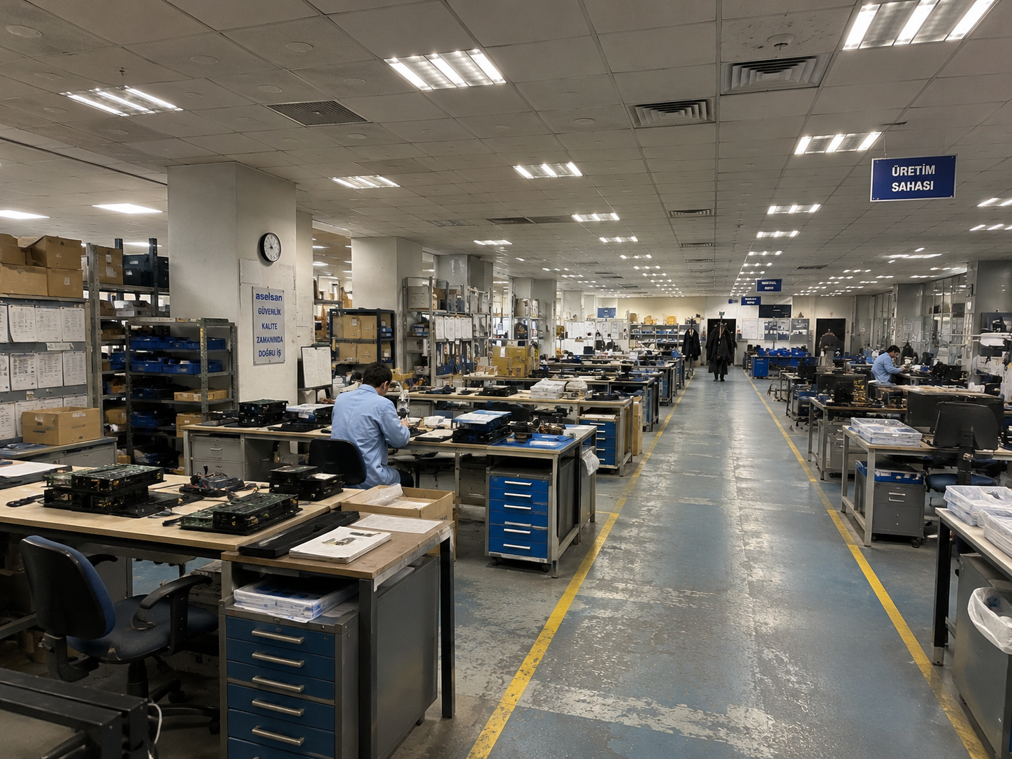 ASELSAN Teknik Ofis Renovasyonu öncesi