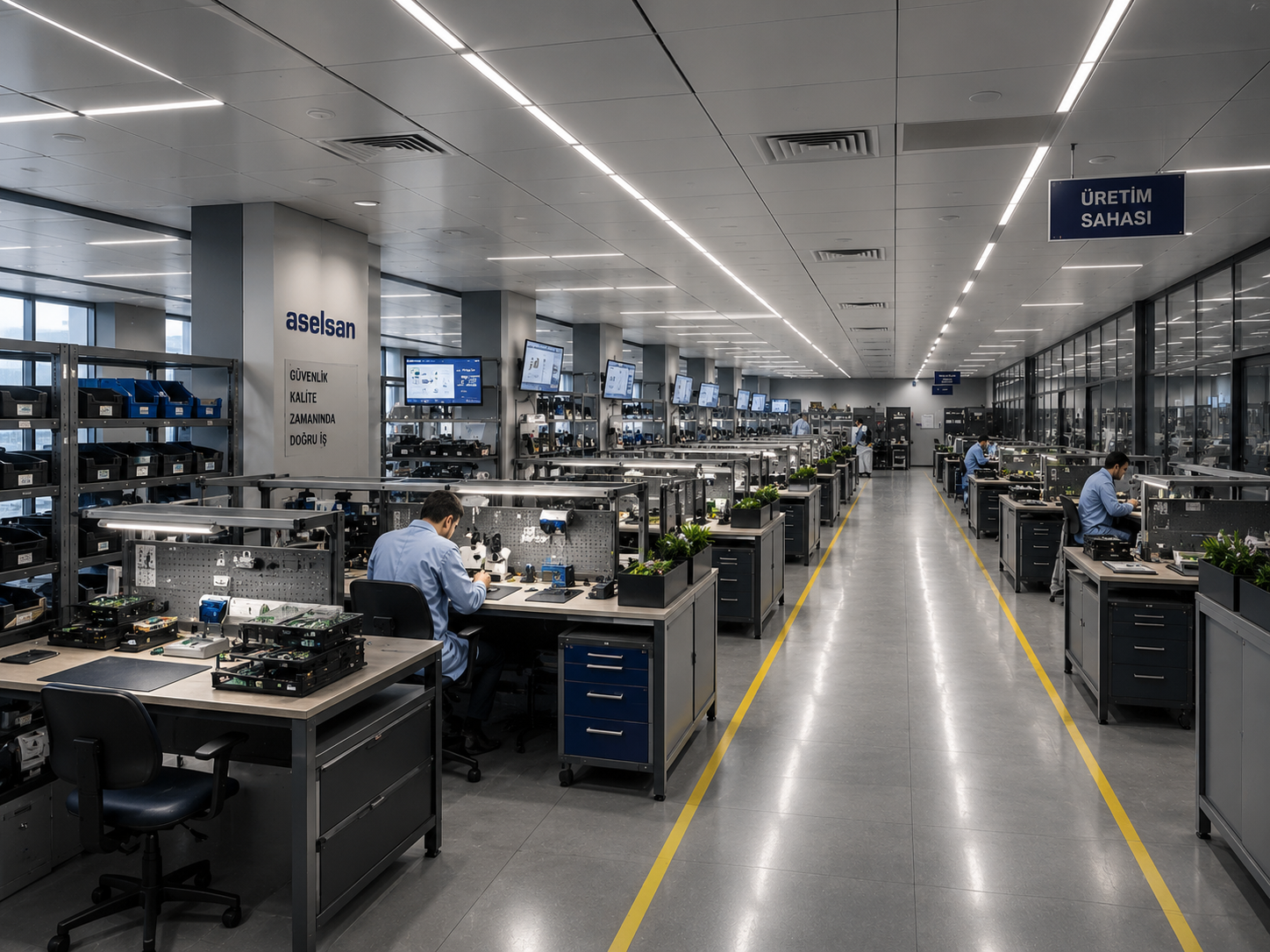 ASELSAN Teknik Ofis Renovasyonu sonrası